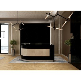 MOOSEE lampa wisząca CANDELABR 6 czarna