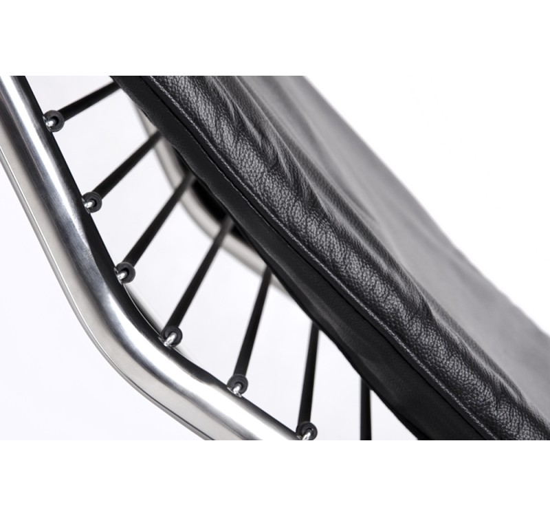 Leżanka DIVANO czarna