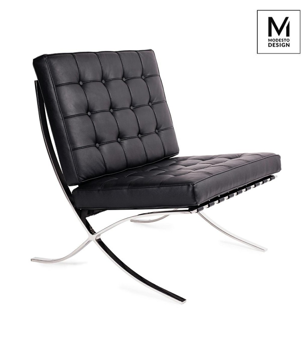 MODESTO fotel BARCELON czarny