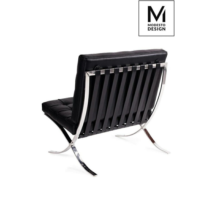 MODESTO fotel BARCELON czarny
