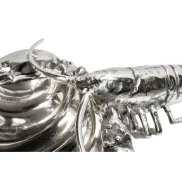 KARE chłodziarka na napoje / patera       LOBSTER srebrna