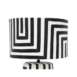 KARE lampa stołowa STRISCE 44 cm          biało-czarna