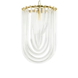 MOOSEE lampa wisząca MURANO S złota