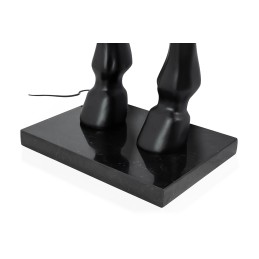 MOOSEE lampa podłogowa KOŃ HORSE STAND    M czarna - włókno szklane