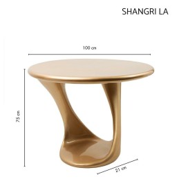 Stół SHANGRI LA złoty