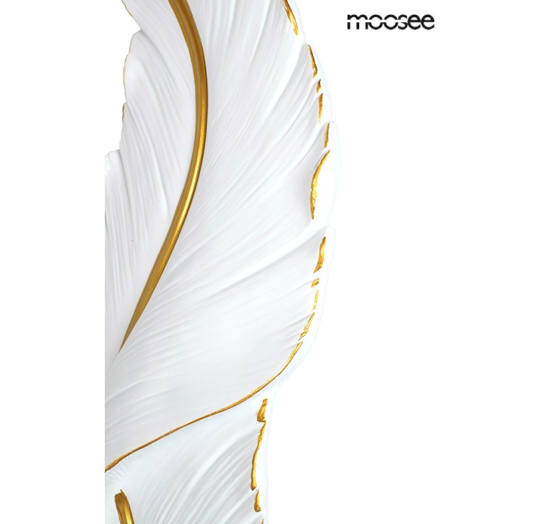 MOOSEE lampa ścienna IKAR 80  biała / złota
