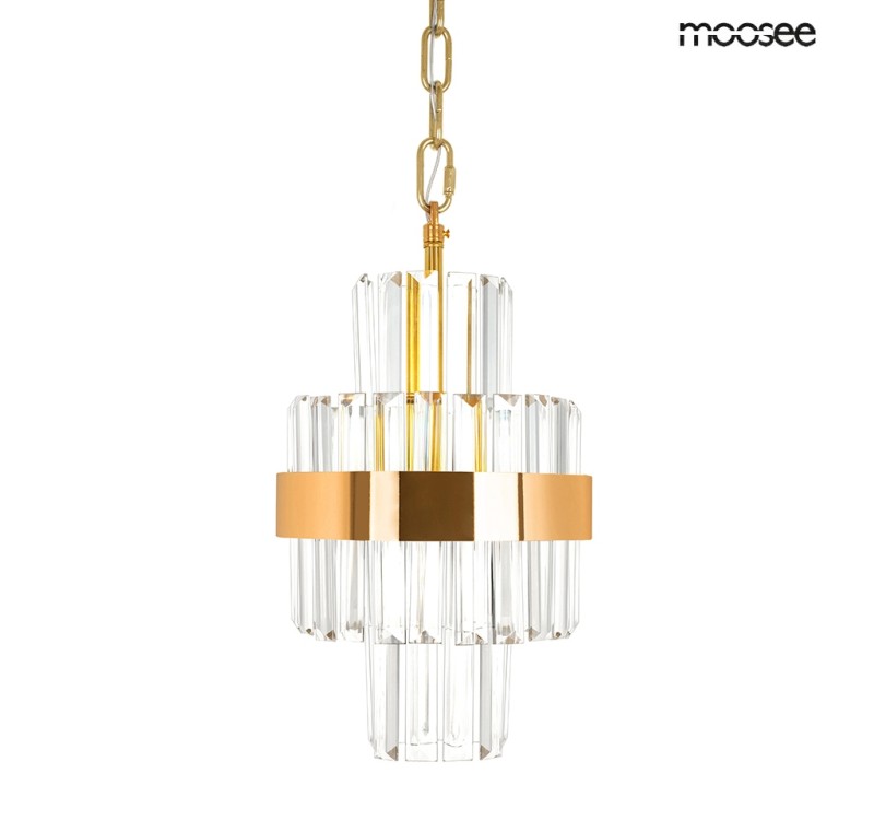 MOOSEE lampa wisząca IMPERO złota
