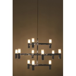 MOOSEE Lampa wisząca ATOMIC chrom