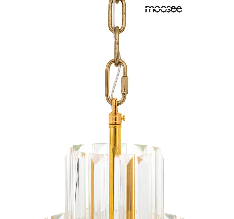 MOOSEE lampa wisząca IMPERO złota