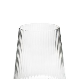 KARE komplet 4 szklanek RIFFLE 440ml      transparentny