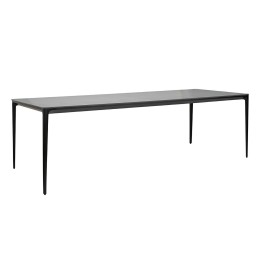 Stół SLIM 240x100 czarny - ceramiczny     marmur, aluminium