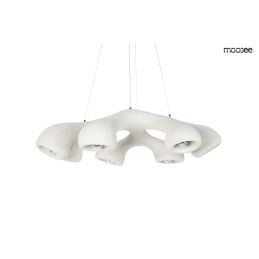 MOOSEE lampa wisząca NIDO biała