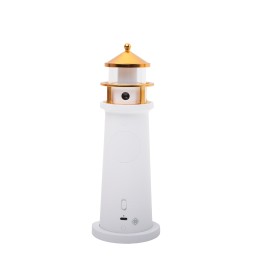 Lampka nocna z projektorem SHP            LIGHTHOUSE biało-złota