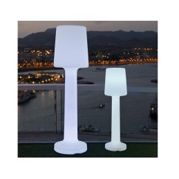 NEW GARDEN lampa ogrodowa CARMEN 110  BATTERY biała