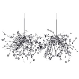 MOOSEE lampa wisząca MONETE chromowana