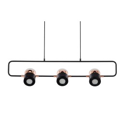 MOOSEE lampa wisząca BLINK 3 czarna