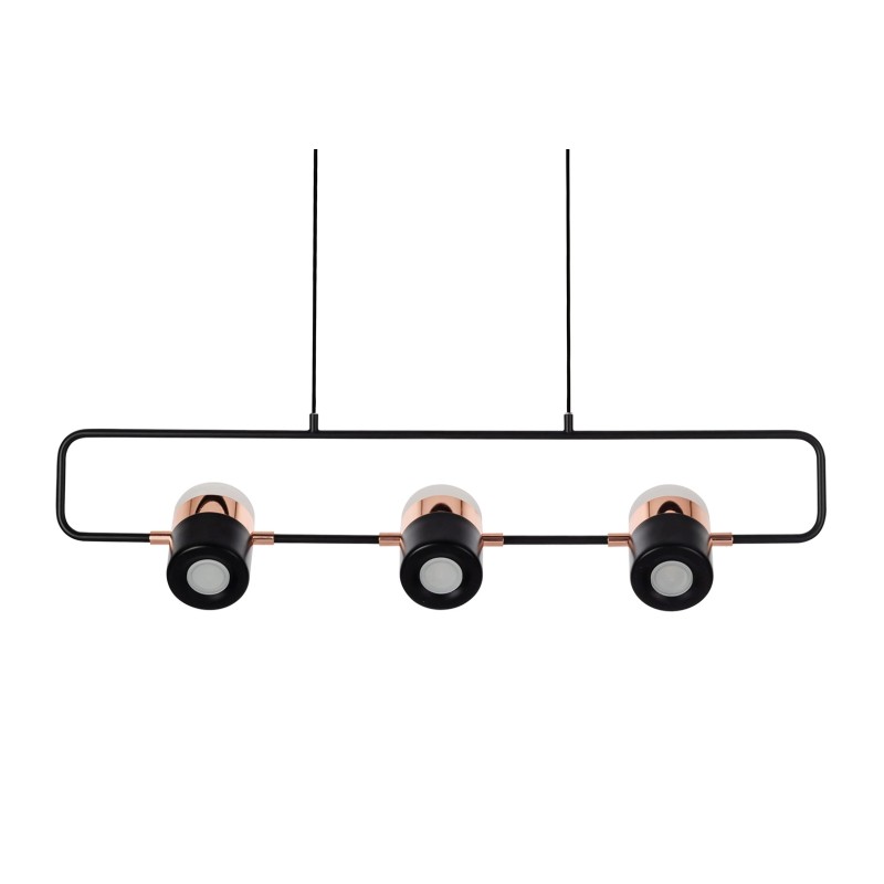 MOOSEE lampa wisząca BLINK 3 czarna