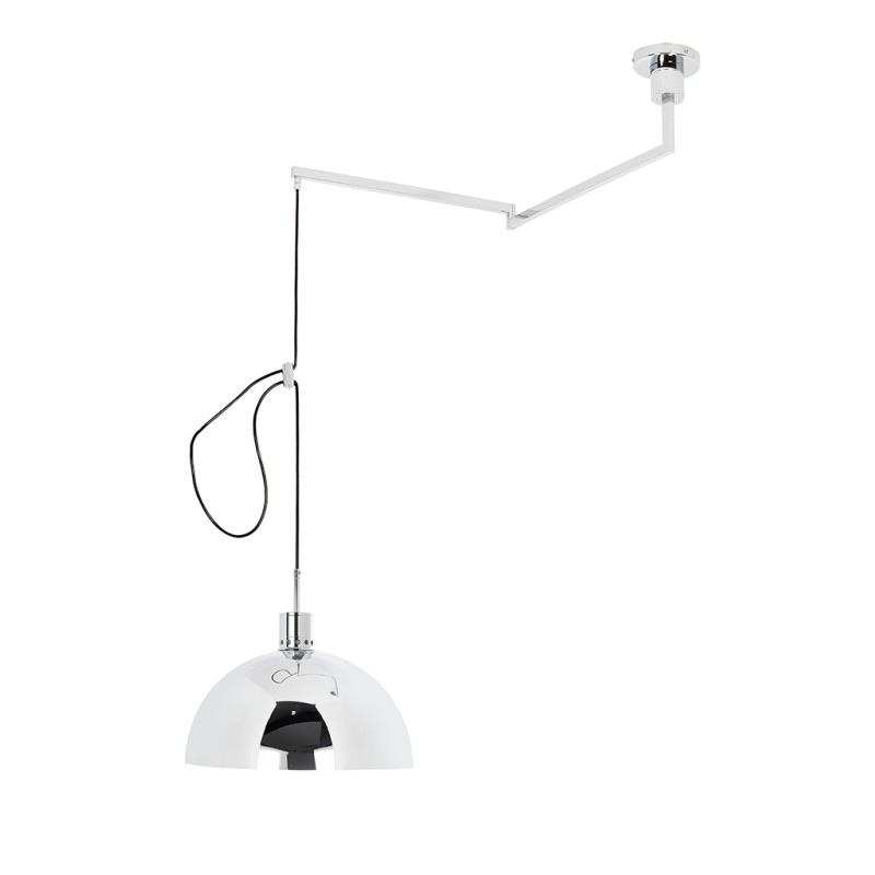 MOOSEE lampa wisząca ROTA 360 srebrny     chrom