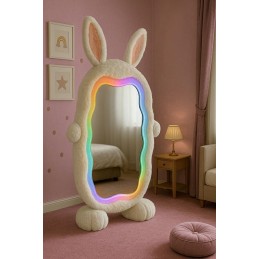 Lustro stojące BUNNY z oświetleniem LED   240x150 cm