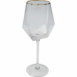 KARE komplet 4 kieliszków do wina         DIAMOND RIM 525 ml