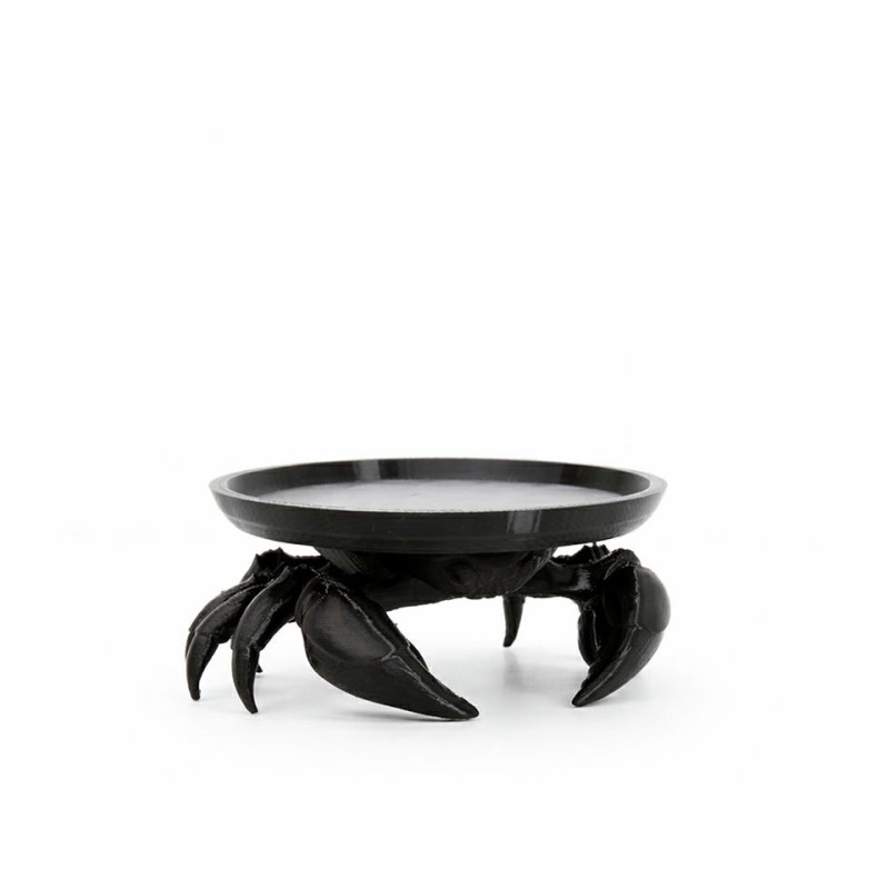 Taca dekoracyjna SHP CRAB czarna
