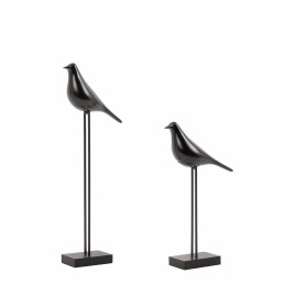Zestaw 2 dekoracji SHP BIRDY czarna