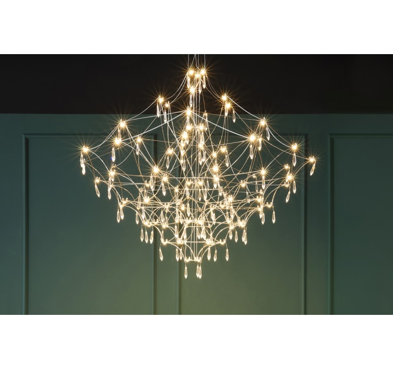 MOOSEE lampa wisząca CONSTELATION 100     GOLD - LED, stal szczotkowana