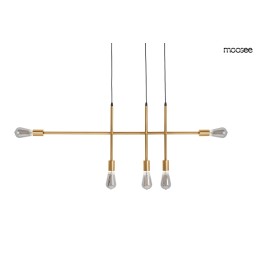 MOOSEE lampa wisząca RIVA 5 złota