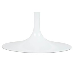 Stół TULIP ELLIPSE MARBLE CARRARA 200     biały - marmur, metal