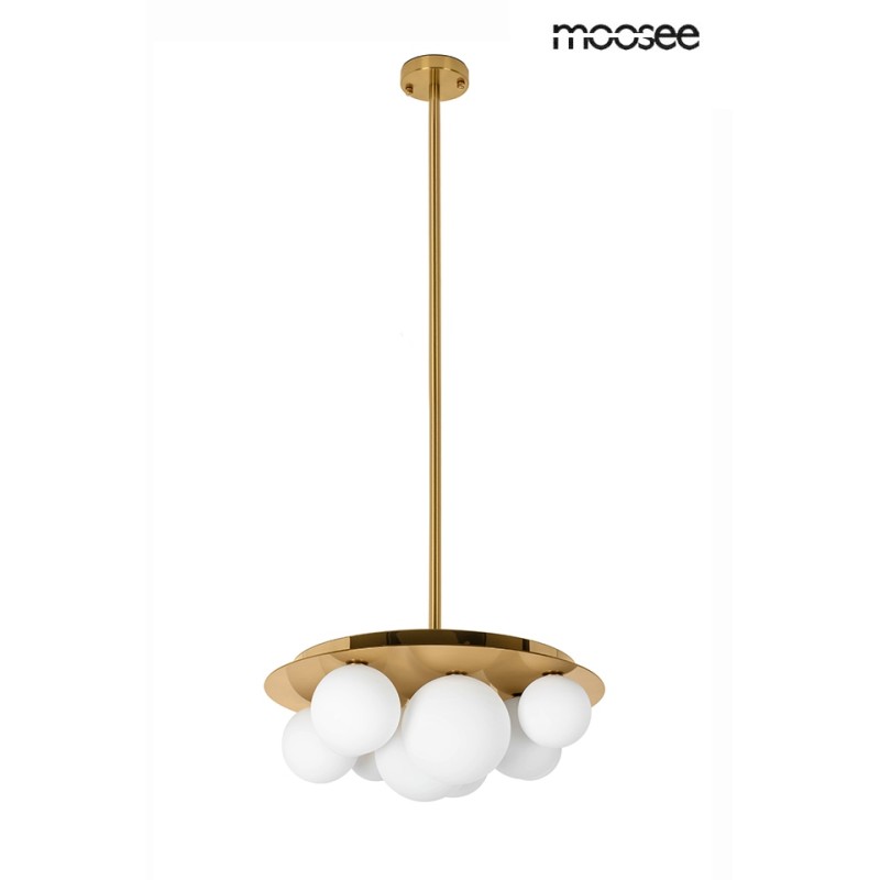 MOOSEE lampa wisząca BACARDI złota