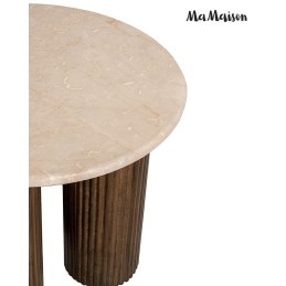 MaMaison stolik RAGNO 50 marmur / drewno