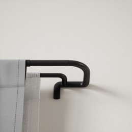 UMBRA karnisz TWILIGHT DOUBLE 168 - 365   cm czarny mat