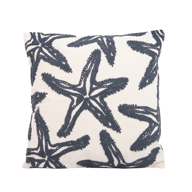 Poduszka dekoracyjna SHP STARFISH beżowa  / szara