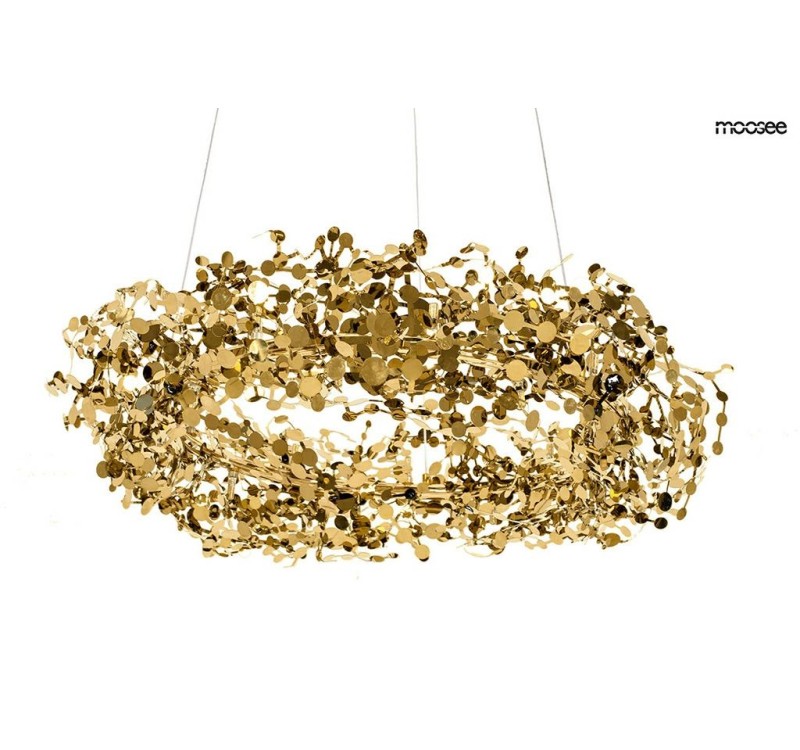 MOOSEE lampa wisząca MONETE 60 złota