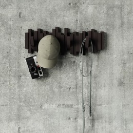 UMBRA wieszak na ubrania STICKS 5         espresso