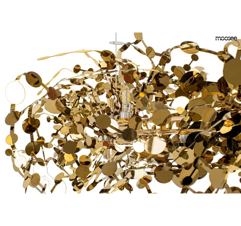 MOOSEE lampa wisząca MONETE 60 złota