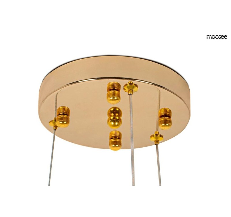 MOOSEE lampa wisząca MONETE 60 złota