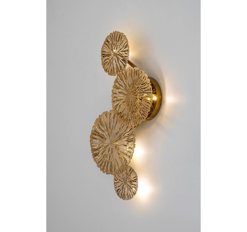 MOOSEE lampa ścienna LIRIO 4 złota