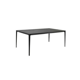 Stół SLIM 140x80 czarny - ceramiczny      marmur, aluminium