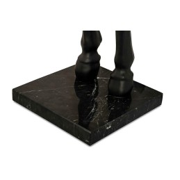 MOOSEE lampa podłogowa KOŃ HORSE STAND    S czarna - włókno szklane