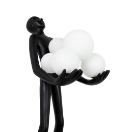 MOOSEE lampa stołowa HUMAN PREMIUM        czarna