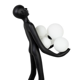MOOSEE lampa stołowa HUMAN PREMIUM        czarna