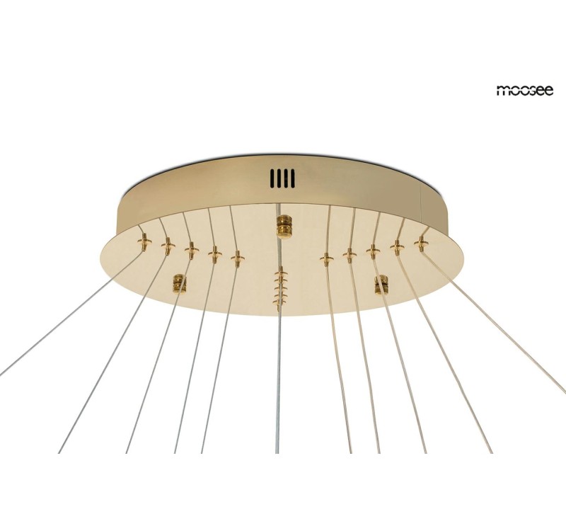 MOOSEE lampa wisząca RING SLIM L złota