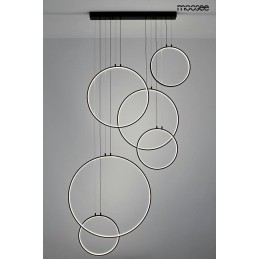 MOOSEE lampa wisząca CIRCULO SIX czarna