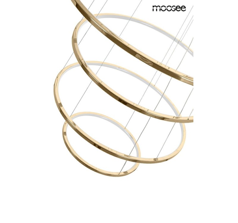 MOOSEE lampa wisząca RING SLIM XL złota