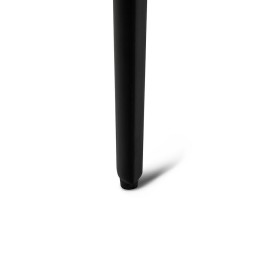 Stół SLIM 140x80 biały, czarny -          ceramiczny marmur, aluminium