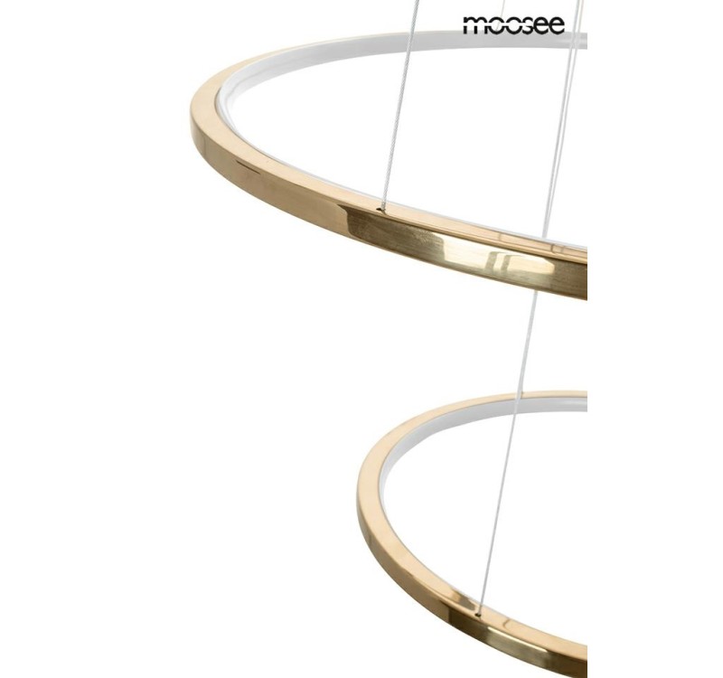 MOOSEE lampa wisząca RING SLIM XL złota