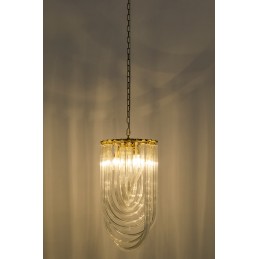 MOOSEE lampa wisząca MURANO L złota