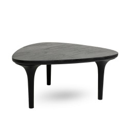 MaMaison stolik kawowy LAMINAR 86 czarny  / drewno