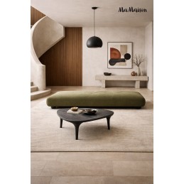 MaMaison stolik kawowy LAMINAR 86 czarny  / drewno